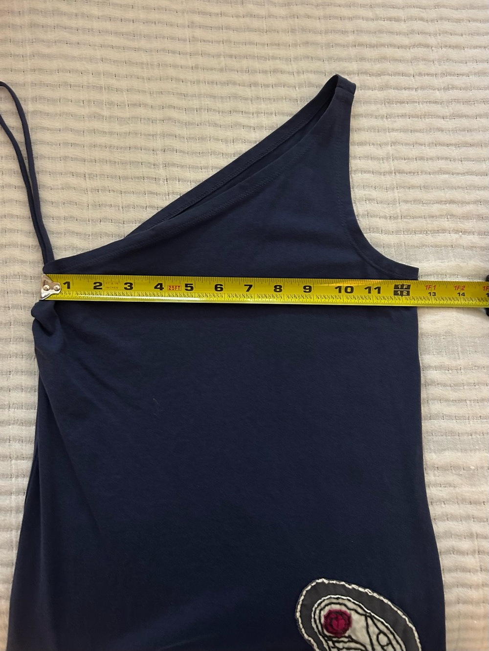 Synergy Blue One-Shoulder Dress - Picture 8 of 8